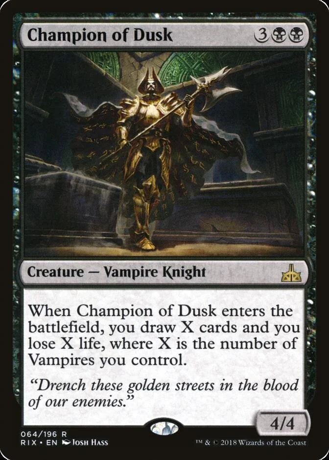 Champion of Dusk [RIX]