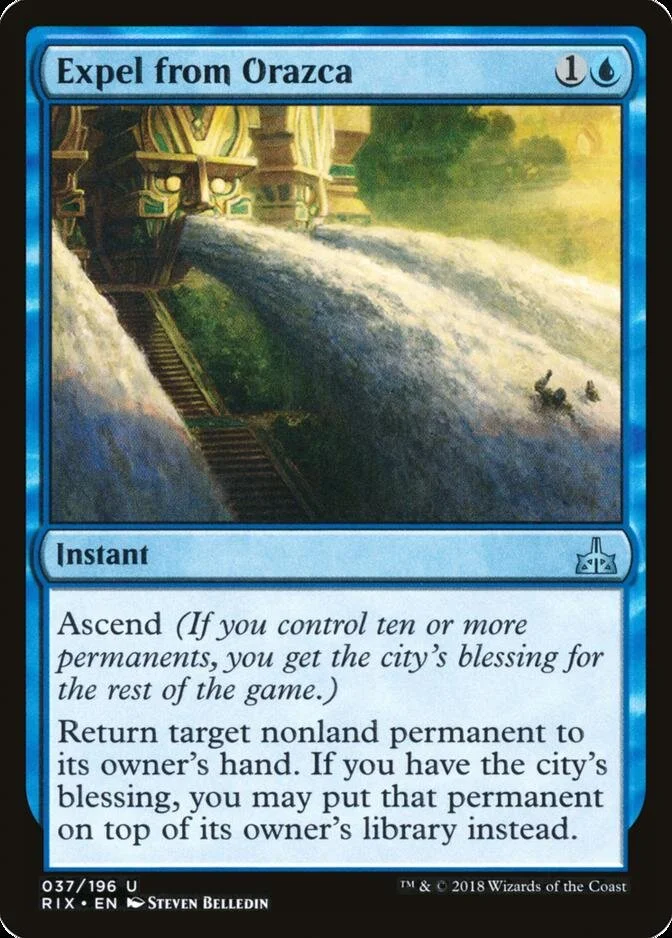 Expel from Orazca [RIX]