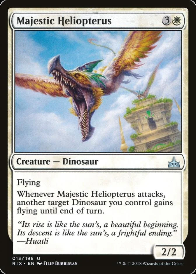 Majestic Heliopterus [RIX] (F)
