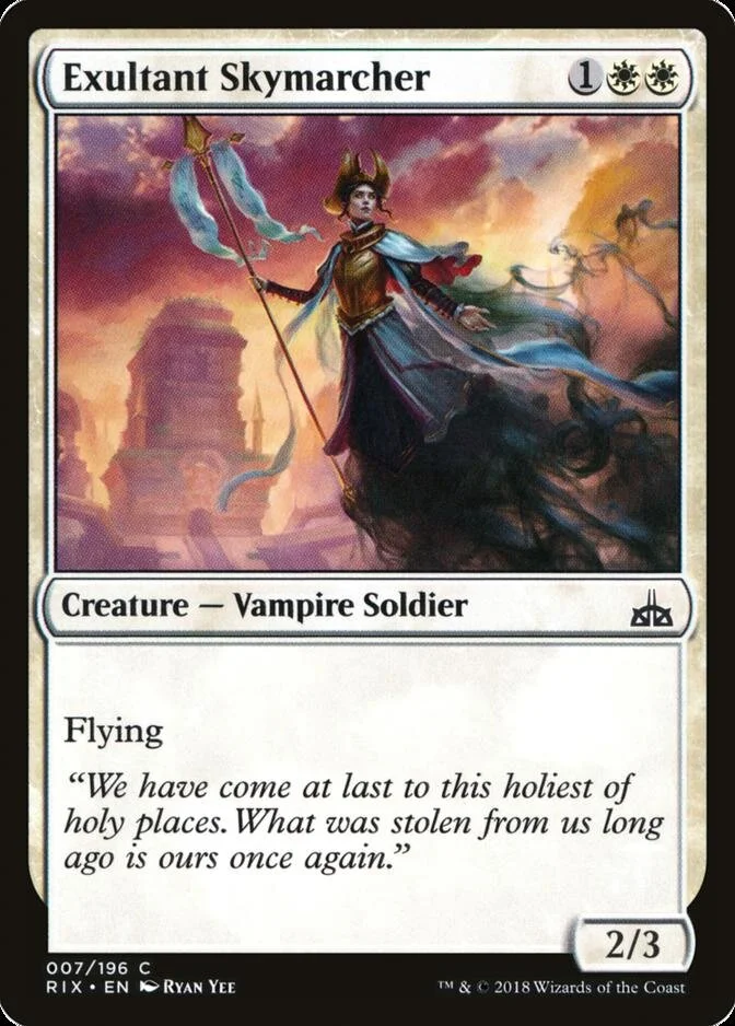 Exultant Skymarcher [RIX] (F)