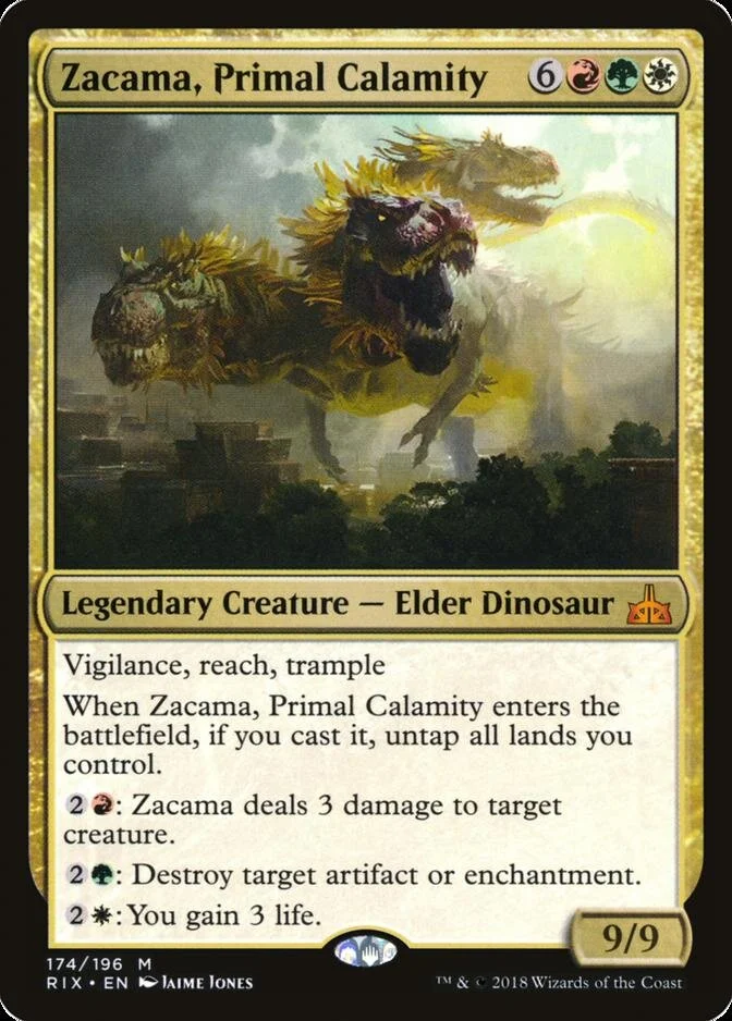 Zacama, Primal Calamity [RIX] (F)