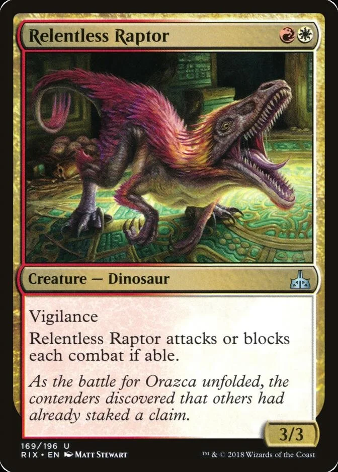 Relentless Raptor [RIX] (F)