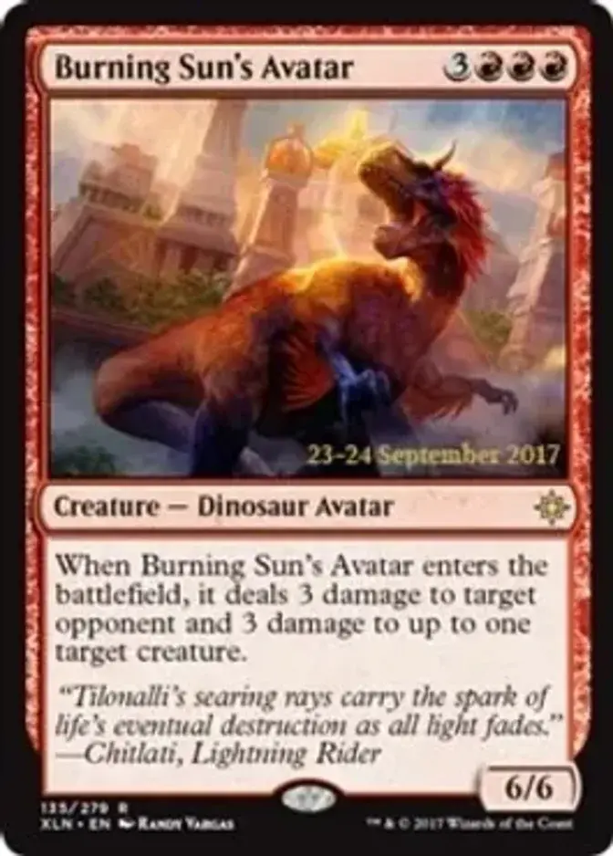 Burning Sun's Avatar [PRM-PRE] (F)