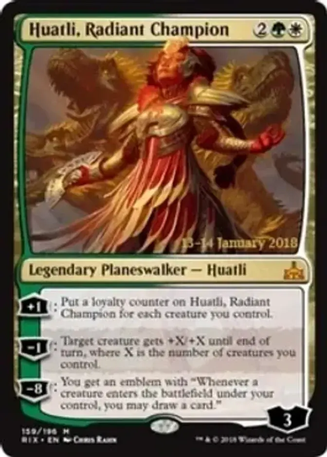 Huatli, Radiant Champion [PRM-PRE] (F)