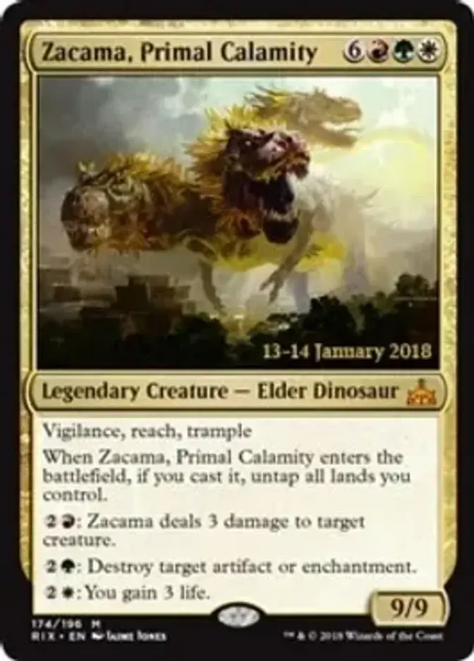 Zacama, Primal Calamity [PRM-PRE] (F)