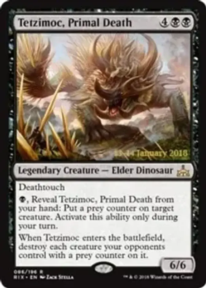Tetzimoc, Primal Death [PRM-PRE] (F)