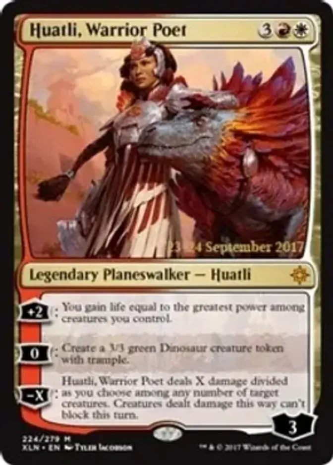Huatli, Warrior Poet [PRM-PRE] (F)