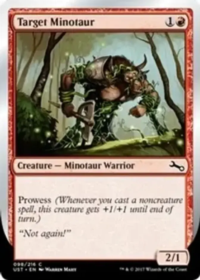 Target Minotaur <D> [UST] (F)