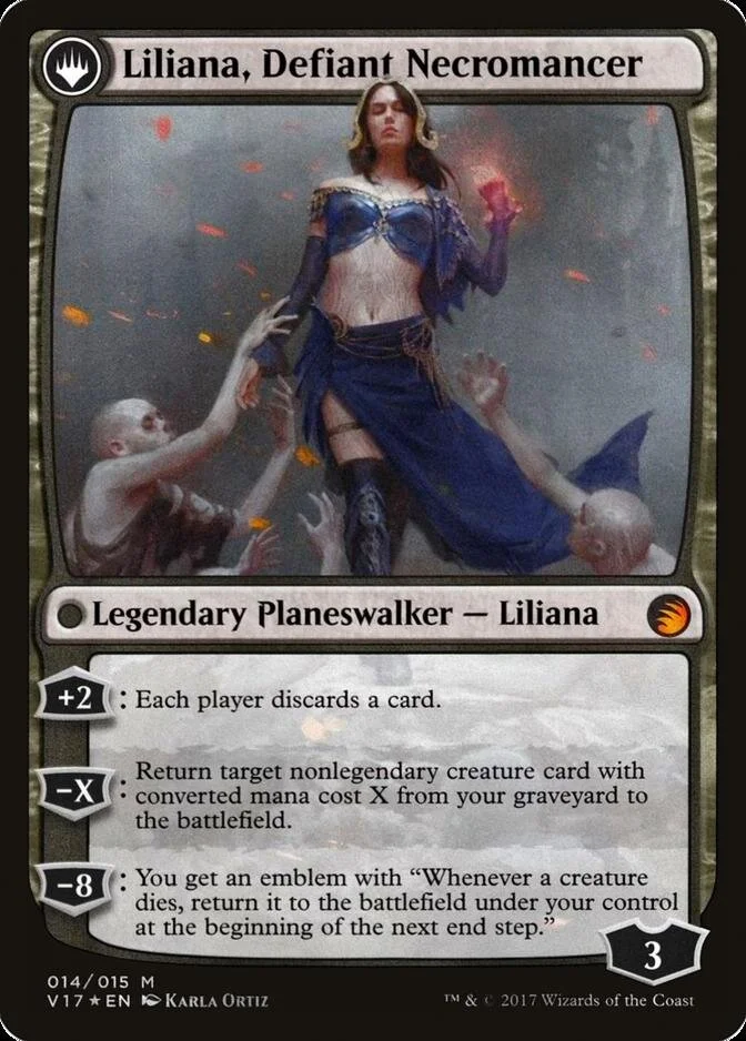 Liliana, Defiant Necromancer [V17]