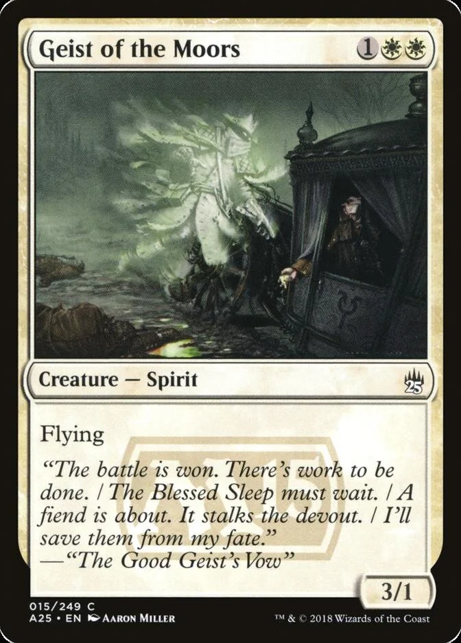 Geist of the Moors [A25]