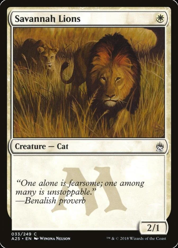Savannah Lions [A25]