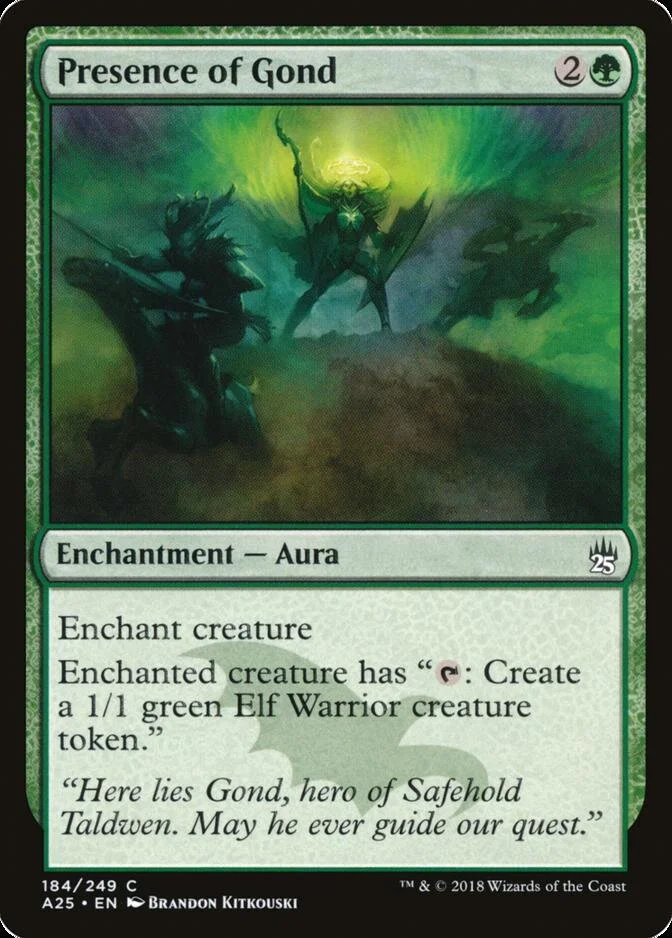 Presence of Gond [A25]