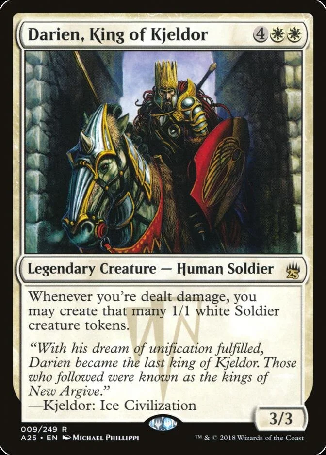 Darien, King of Kjeldor [A25] (F)