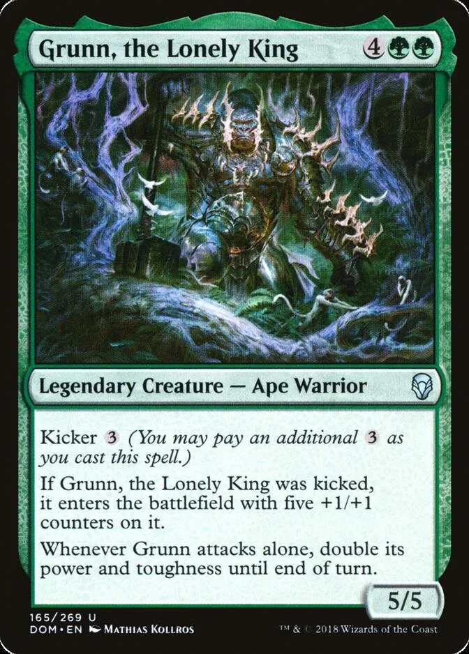 Grunn, the Lonely King [DOM]