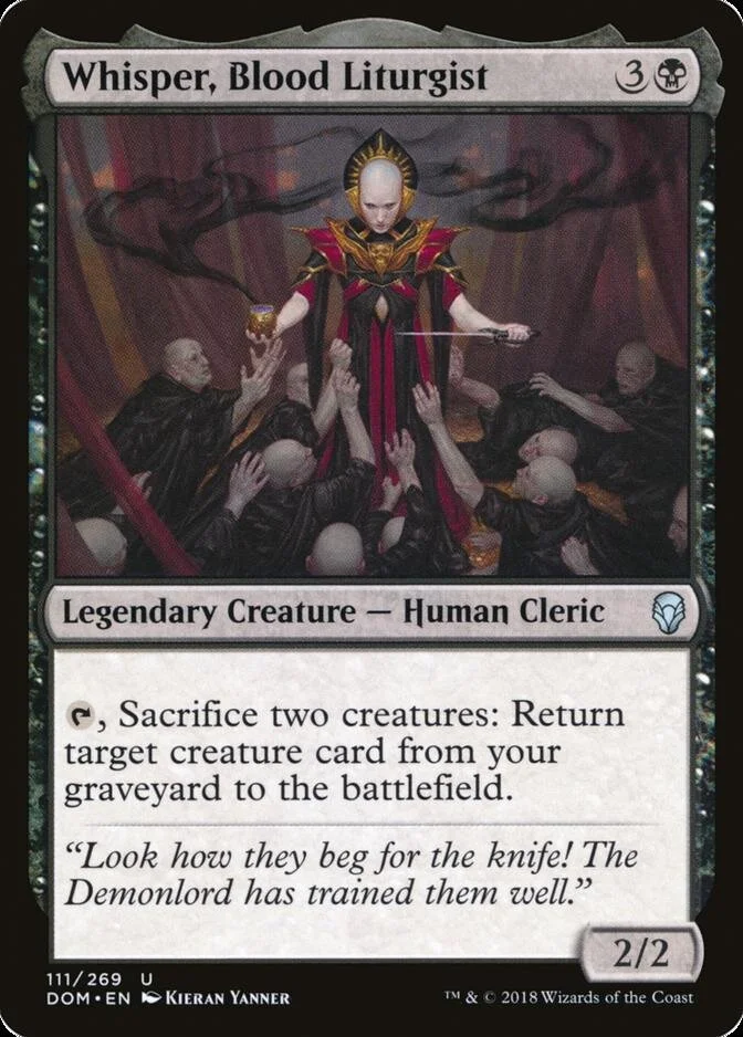 Whisper, Blood Liturgist [DOM]