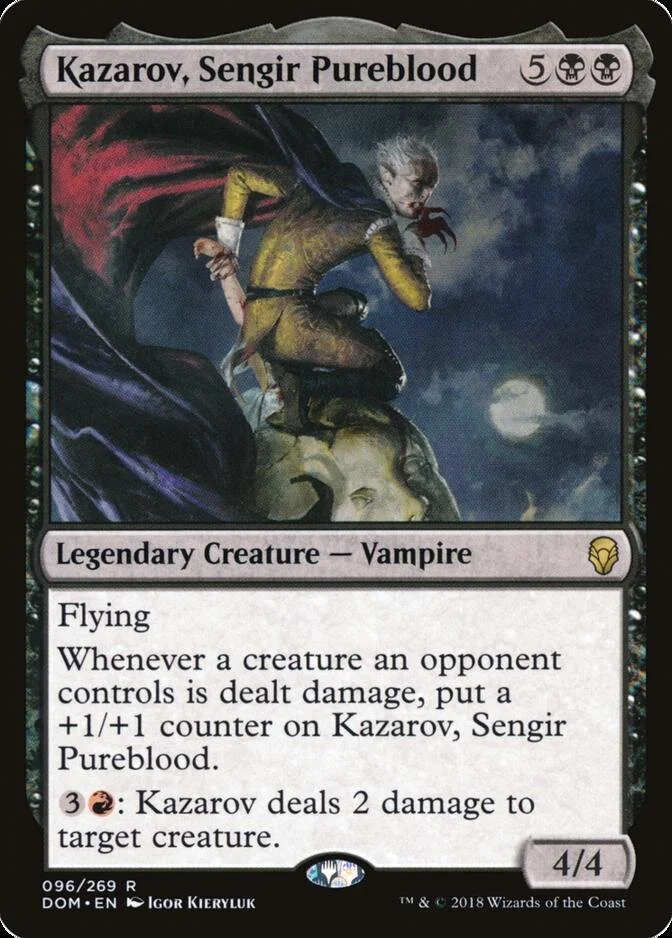 Kazarov, Sengir Pureblood [DOM]