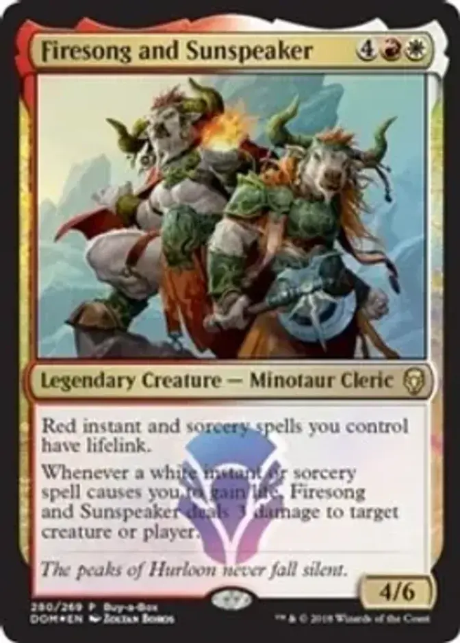 Firesong and Sunspeaker [PRM-BAB] (F)