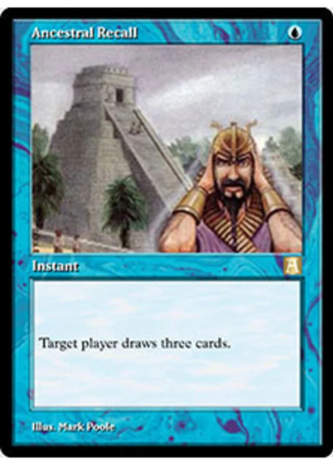 Ancestral Recall, Limited Edition Alpha (Magic Online) (1E) Price