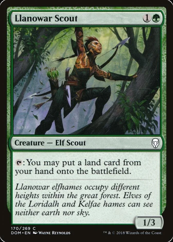 Llanowar Scout [DOM]