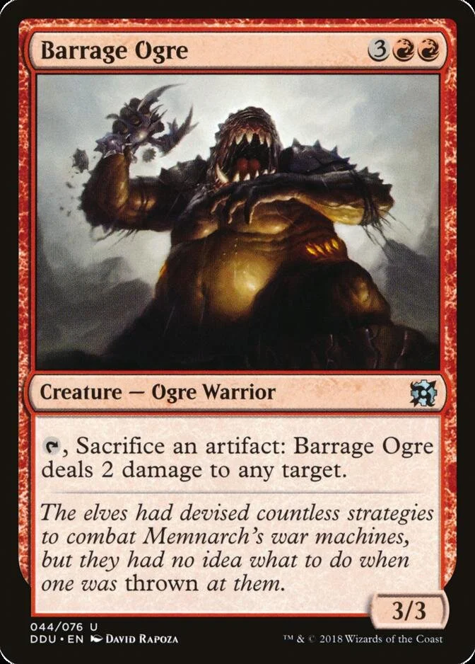 Barrage Ogre [DDU]