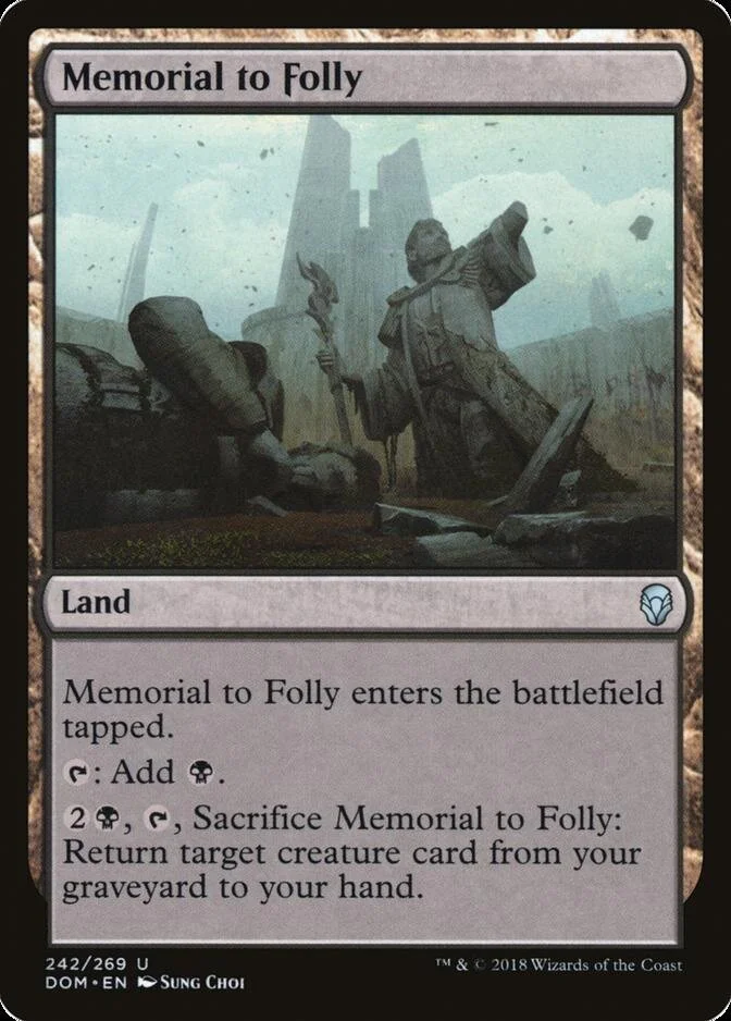 Memorial to Folly [DOM]