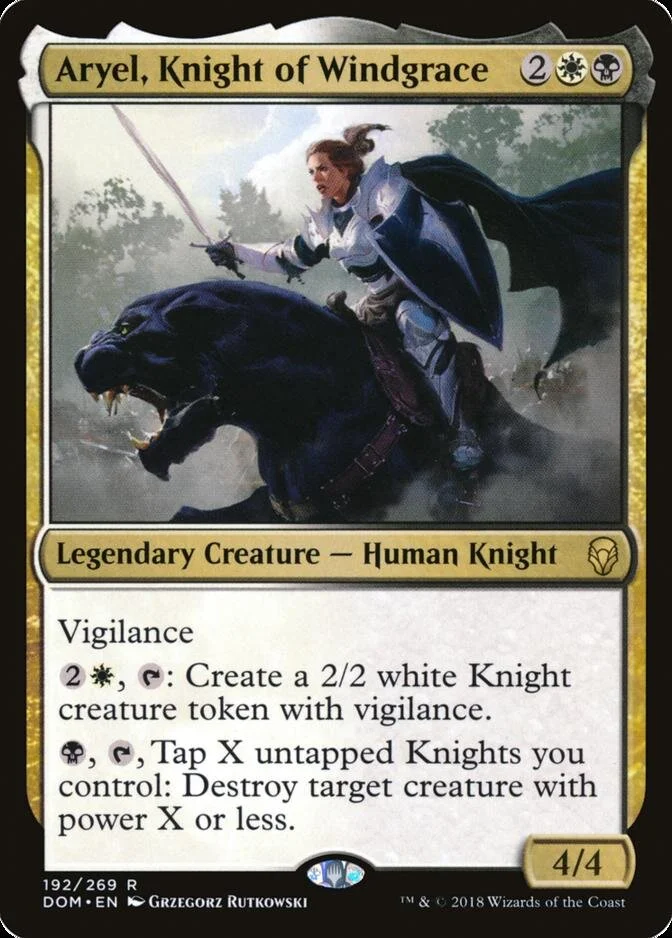Aryel, Knight of Windgrace [DOM] (F)