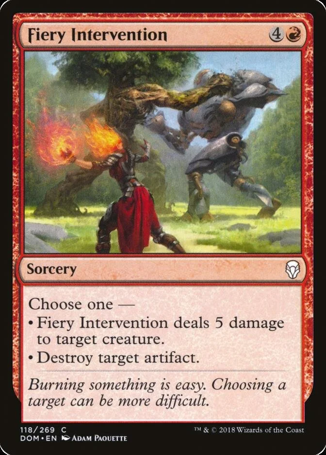 Fiery Intervention [DOM]