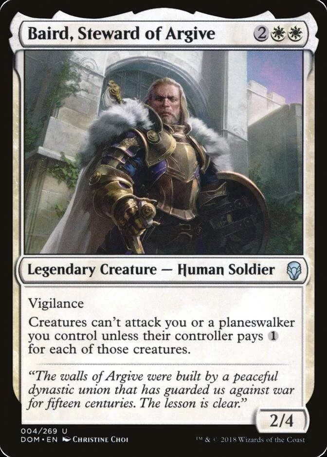 Baird, Steward of Argive [DOM] (F)