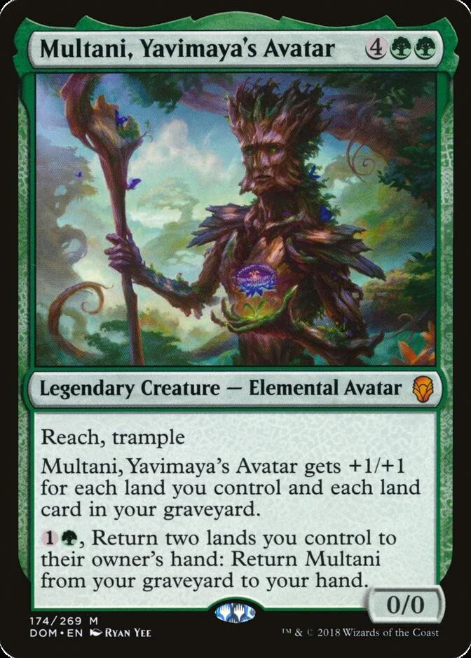 Multani, Yavimaya's Avatar [DOM] (F)