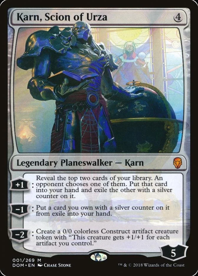 Karn, Scion of Urza [DOM] (F)