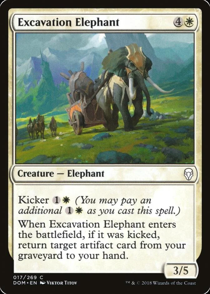 Excavation Elephant [DOM] (F)