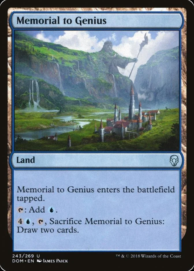 Memorial to Genius [DOM] (F)