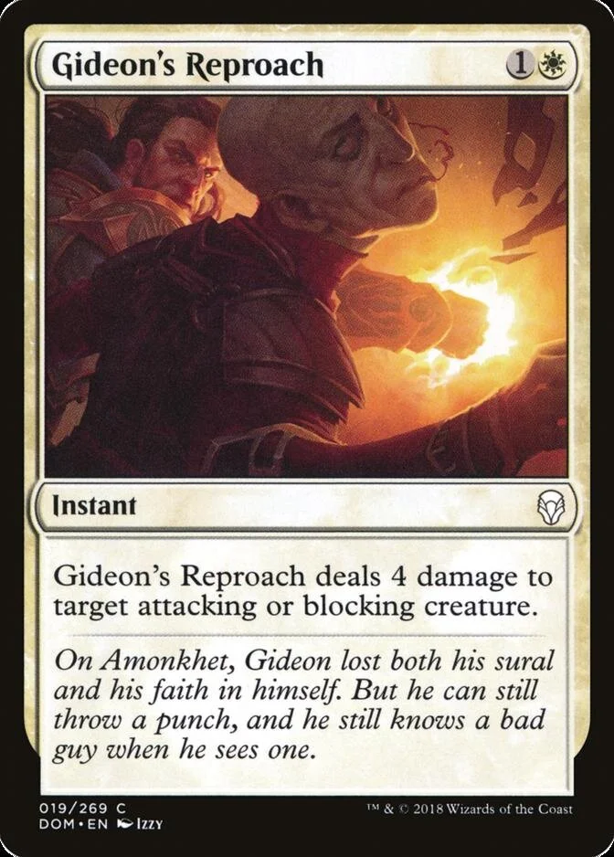 Gideon's Reproach [DOM] (F)
