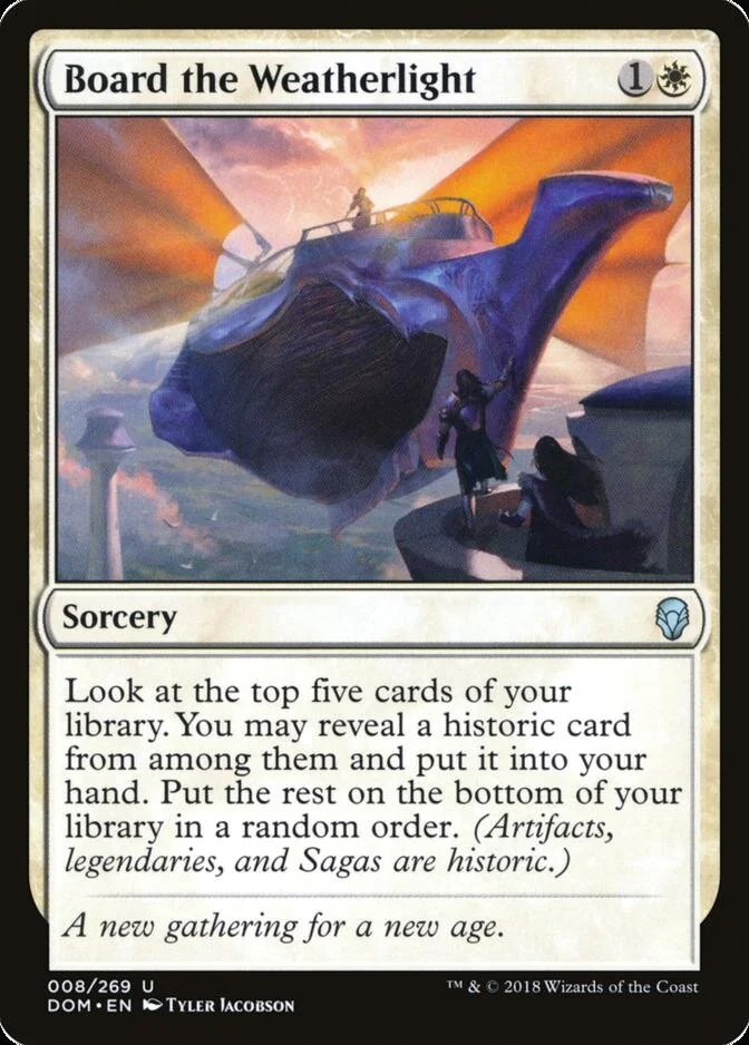 Board the Weatherlight [DOM] (F)