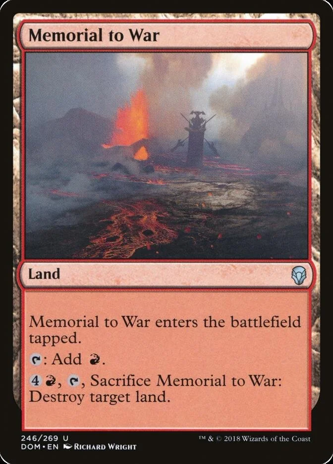 Memorial to War [DOM] (F)