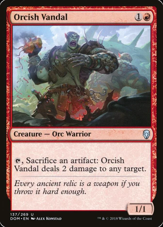 Orcish Vandal [DOM] (F)