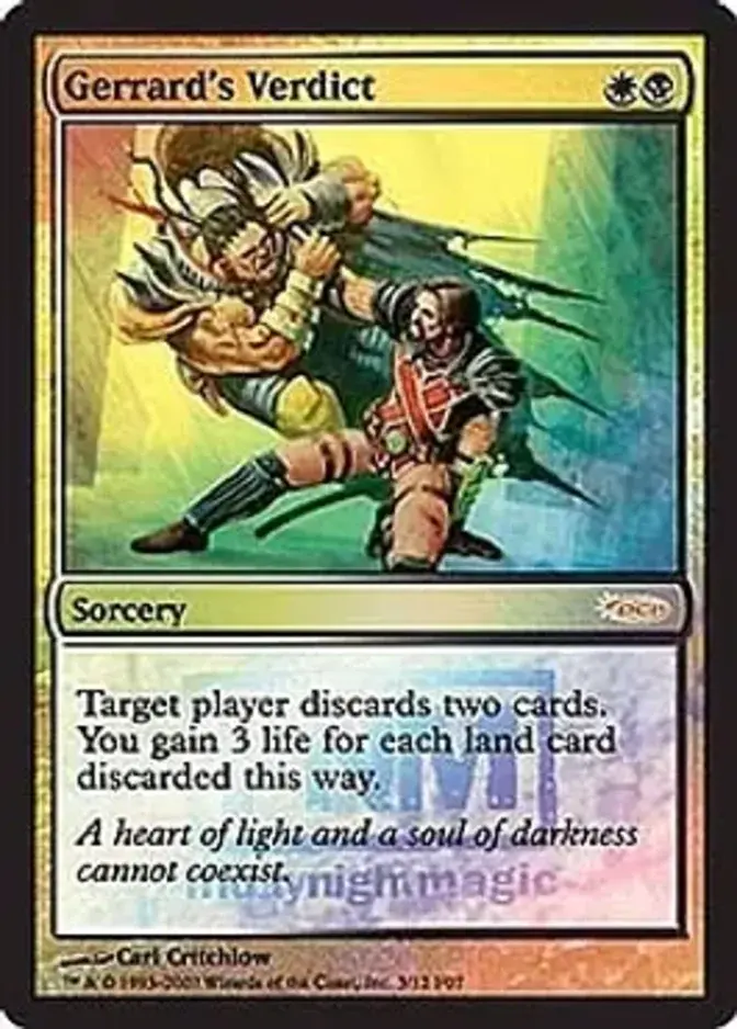 Gerrard's Verdict [PRM-FNM] (F)