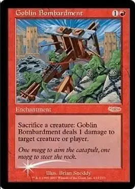 mtg cards like goblin bombardment Bombardment, FNM Promos (PRM-FNM) Price History With one motion mtg cards similar to impact