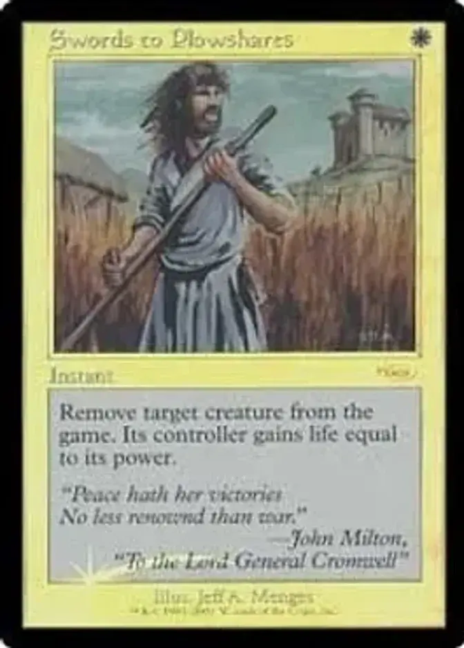 Swords to Plowshares [PRM-FNM] (F)