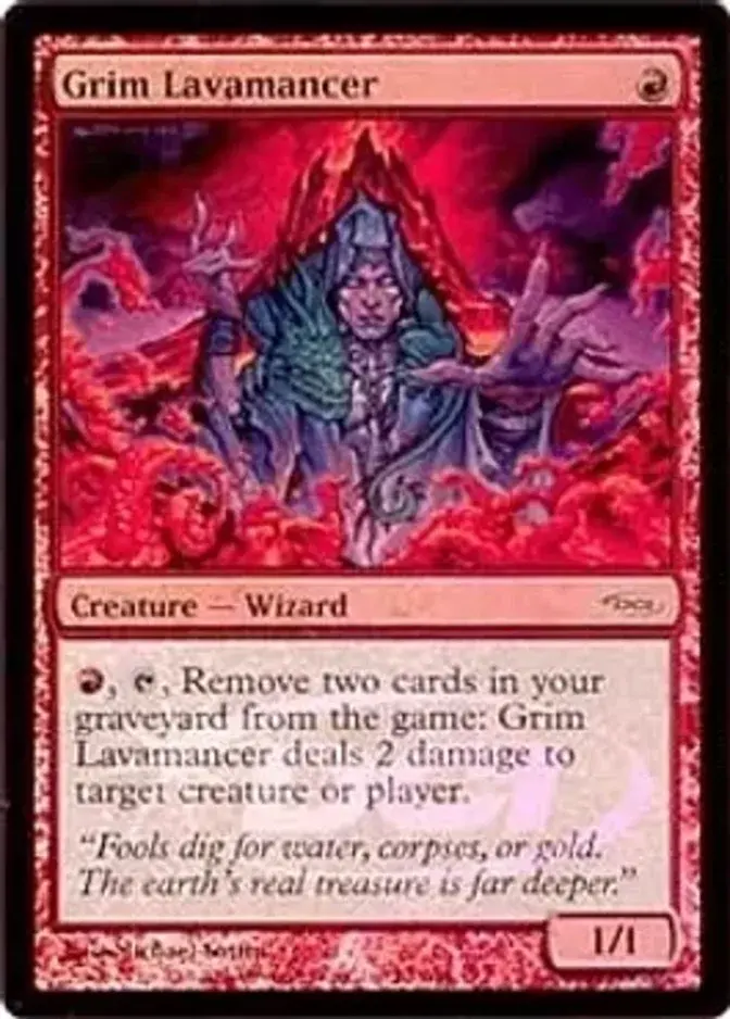 Grim Lavamancer [PRM-JUD] (F)
