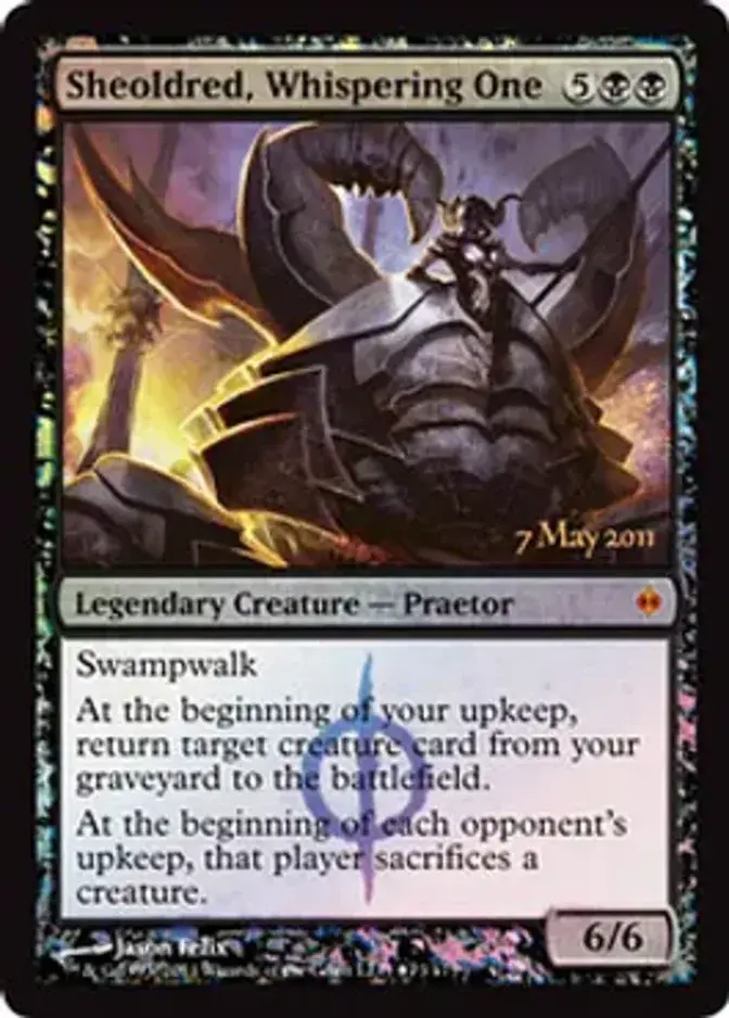 Sheoldred, Whispering One [PRM-PRE] (F)