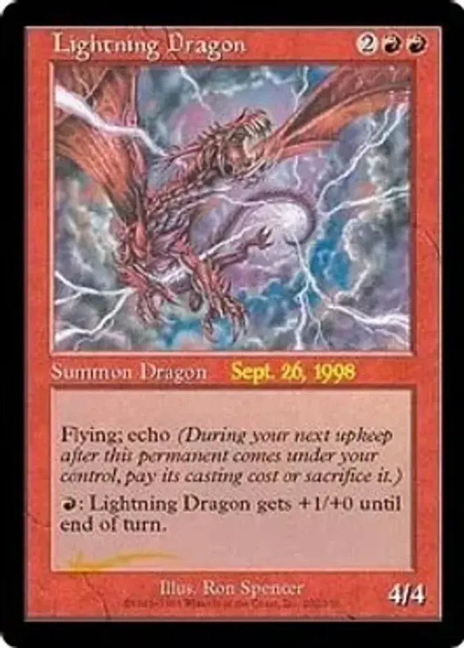 Lightning Dragon, Prerelease Cards (PRM-PRE) Price History