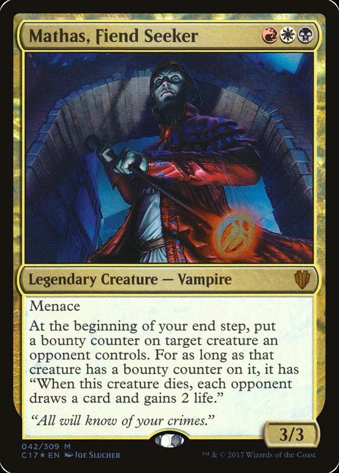 Mathas, Fiend Seeker [C17] (F)