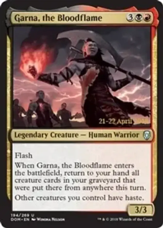 Garna, the Bloodflame [PRM-PRE] (F)