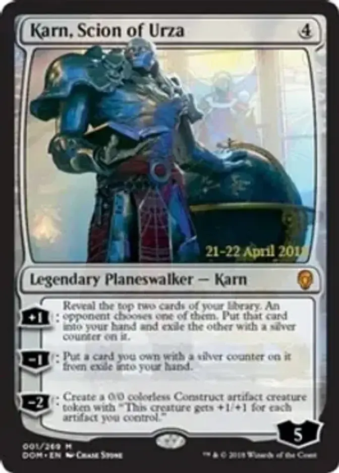 Karn, Scion of Urza [PRM-PRE] (F)