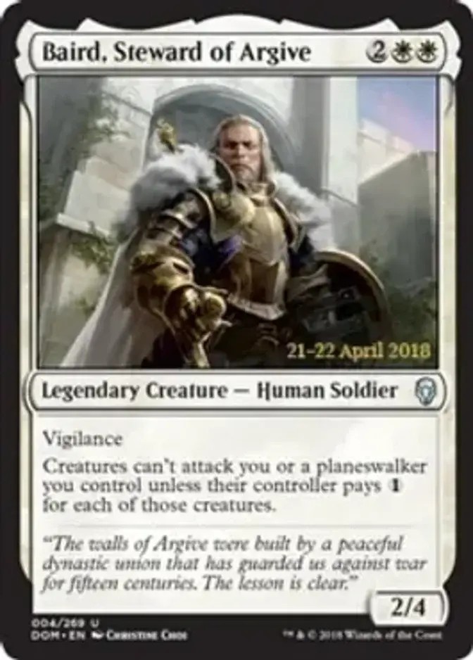 Baird, Steward of Argive [PRM-PRE] (F)