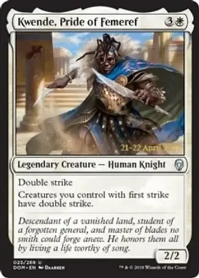 Kwende, Pride of Femeref [PRM-PRE] (F)