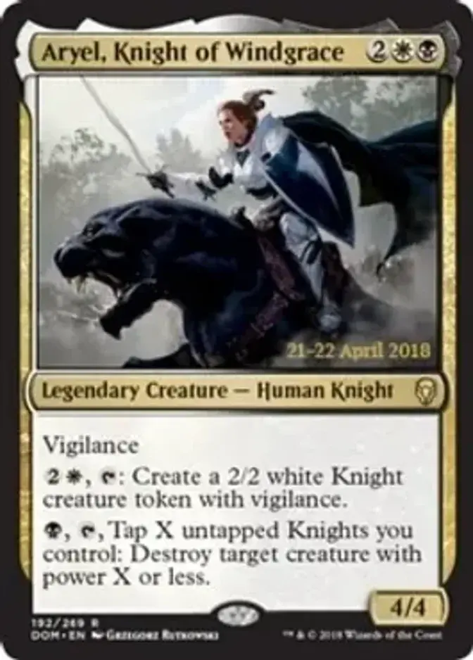 Aryel, Knight of Windgrace [PRM-PRE] (F)