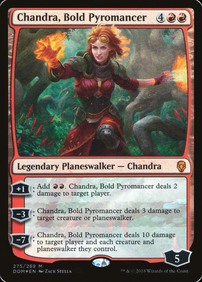 Chandra, Bold Pyromancer [DOM] (F)