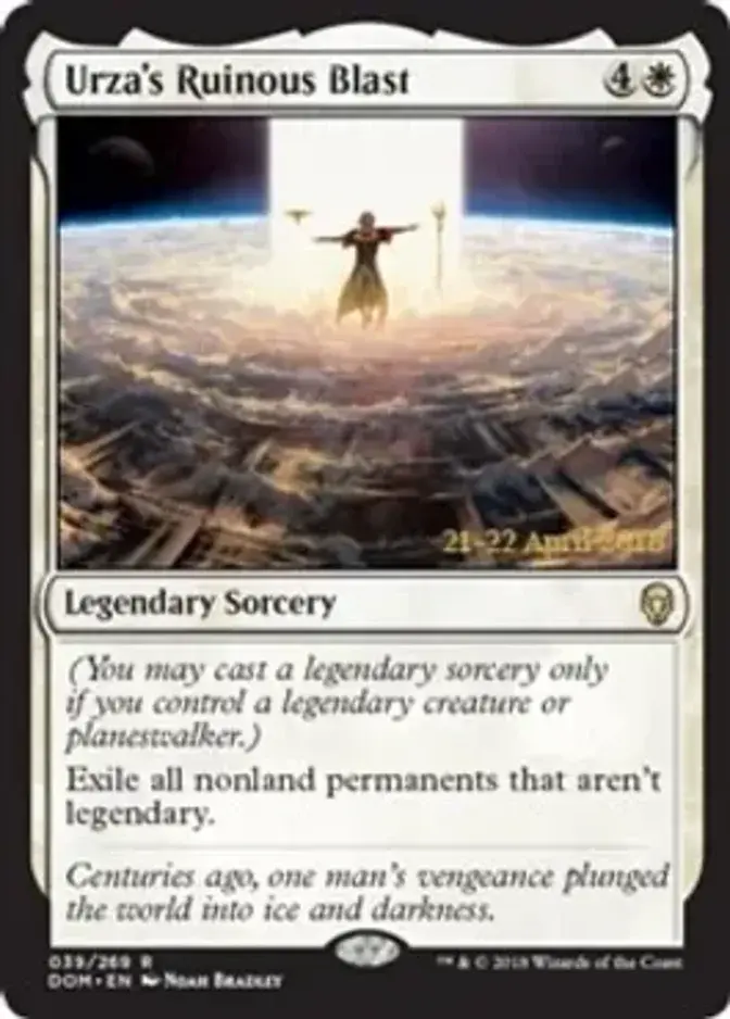 Urza's Ruinous Blast [PRM-PRE] (F)